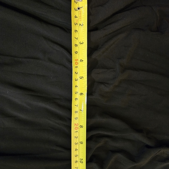 LAUREN RALPH LAUREN Women's Black Beaded-trim Blouson Evening Gown Dress - Picture 10 of 15